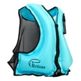 thumbnail image 1 of Adults Inflatable Swim Vest, Portable Snorkel Vest for Men/Women, Buoyancy Aid Jackets, Blue, S/M, 1 of 8
