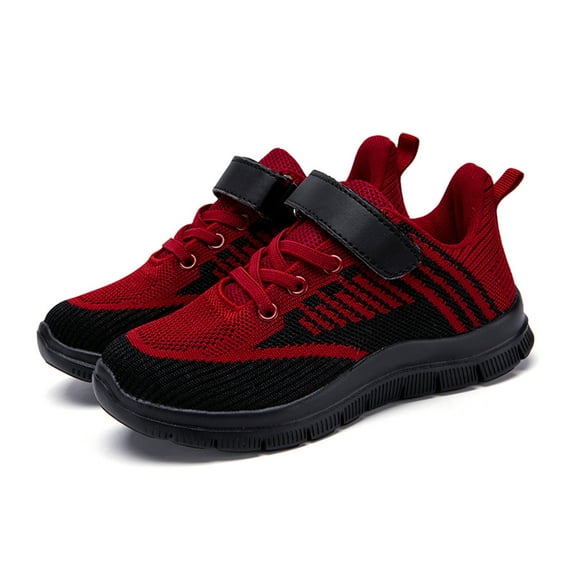 Rrunsv Baby Girl Shoes Kids Shoes Girls Children Tennis Sports Gym Jogging Running Sneakers Red,8