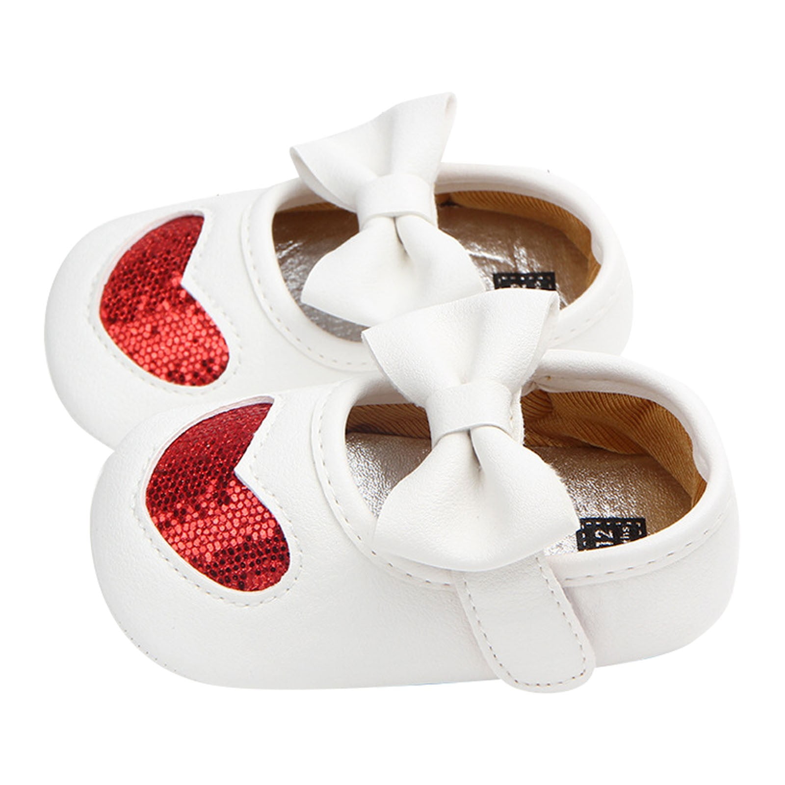 Rrunsv Baby Sneakers Toddler Girls Lightweight Breathable Sneakers Tennis Shoes for Running Walking Red,13