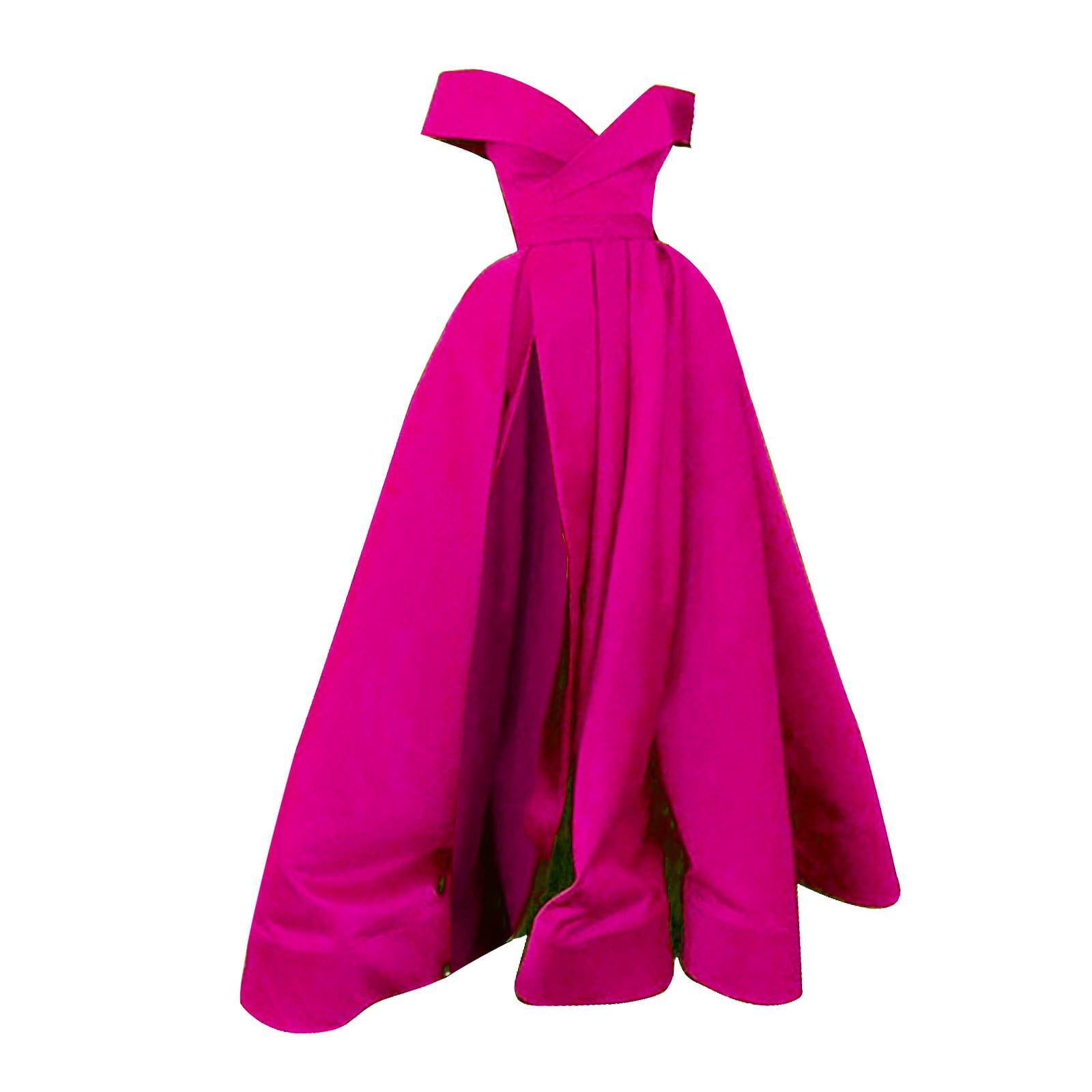 Rrunsv Dinner Dress for Women Women's Dress Long Sleeve Neck Ruched Side Slit Elegant Party Maxi Dresses Hot Pink,XL - Walmart.com Rrunsv Dinner Dress for Women Women's Dress Long Sleeve Neck Ruched Side Slit Elegant Party Maxi Dresses Hot Pink,XL - Walmart.com