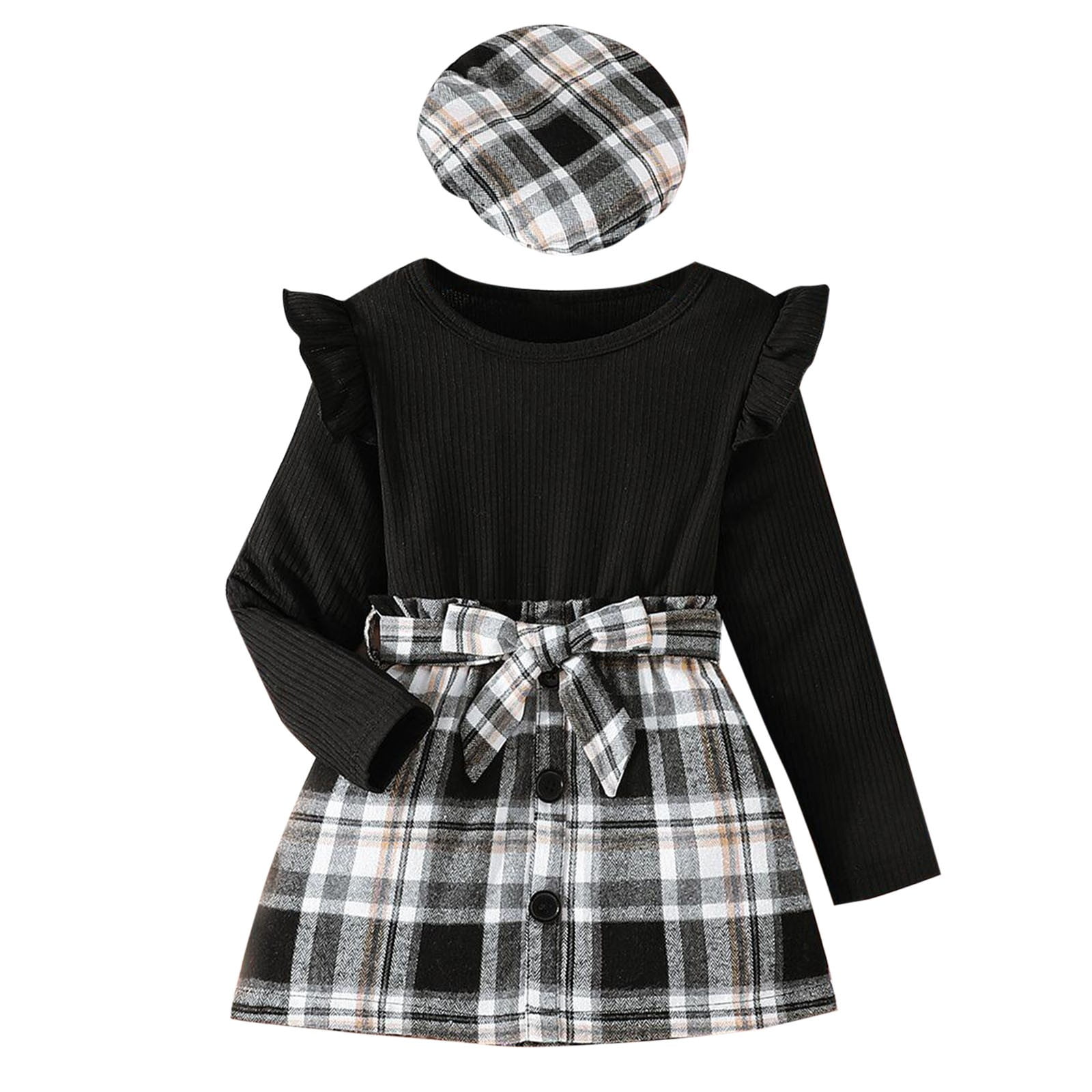 Rrunsv Floral Baby Romper Dress Long Sleeve,Long Sleeve Bodysuits