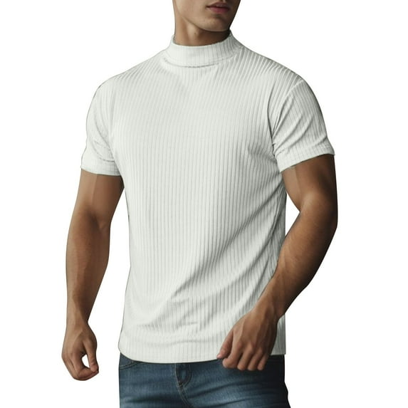 Rrunsv Funny T Shirts for Men Men Casual Cotton Linen T Shirt Short Sleeve Beach Lace Up Shirt White,XXXL