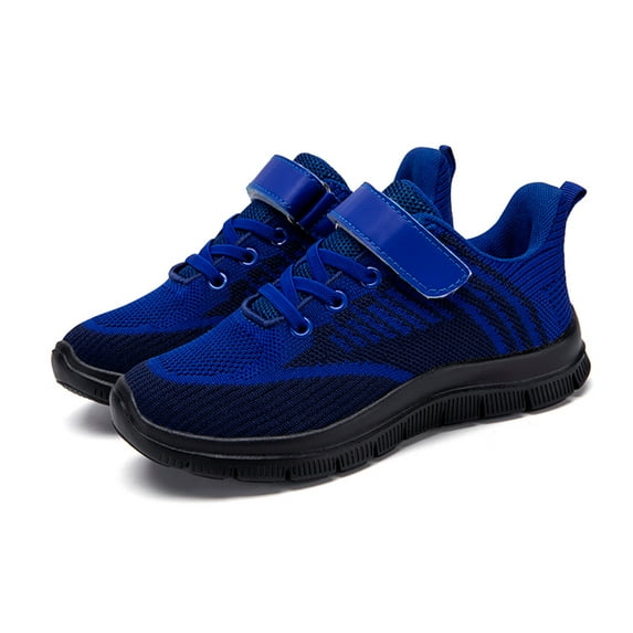 Rrunsv Girls Basketball Shoes Girls Kids Running Shoes Tennis Shoes Sneakers for Little/Big Kids Dark Blue,2