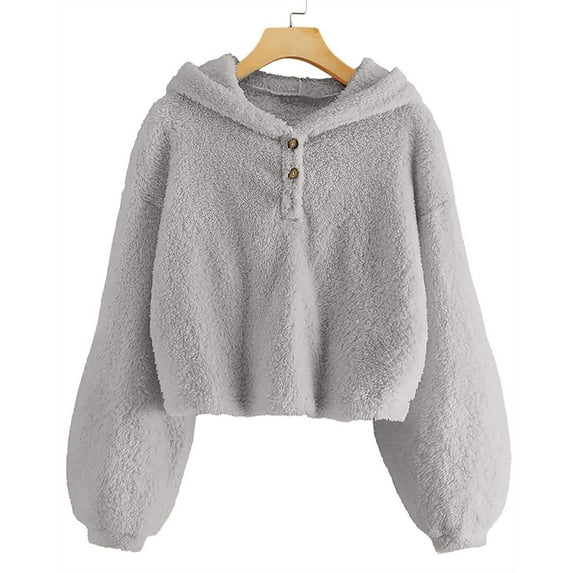 Rrunsv Girls Neck Pullover Sweaters Casual Long Sleeve Knit Jumper Tops(Grey,7-8 t)