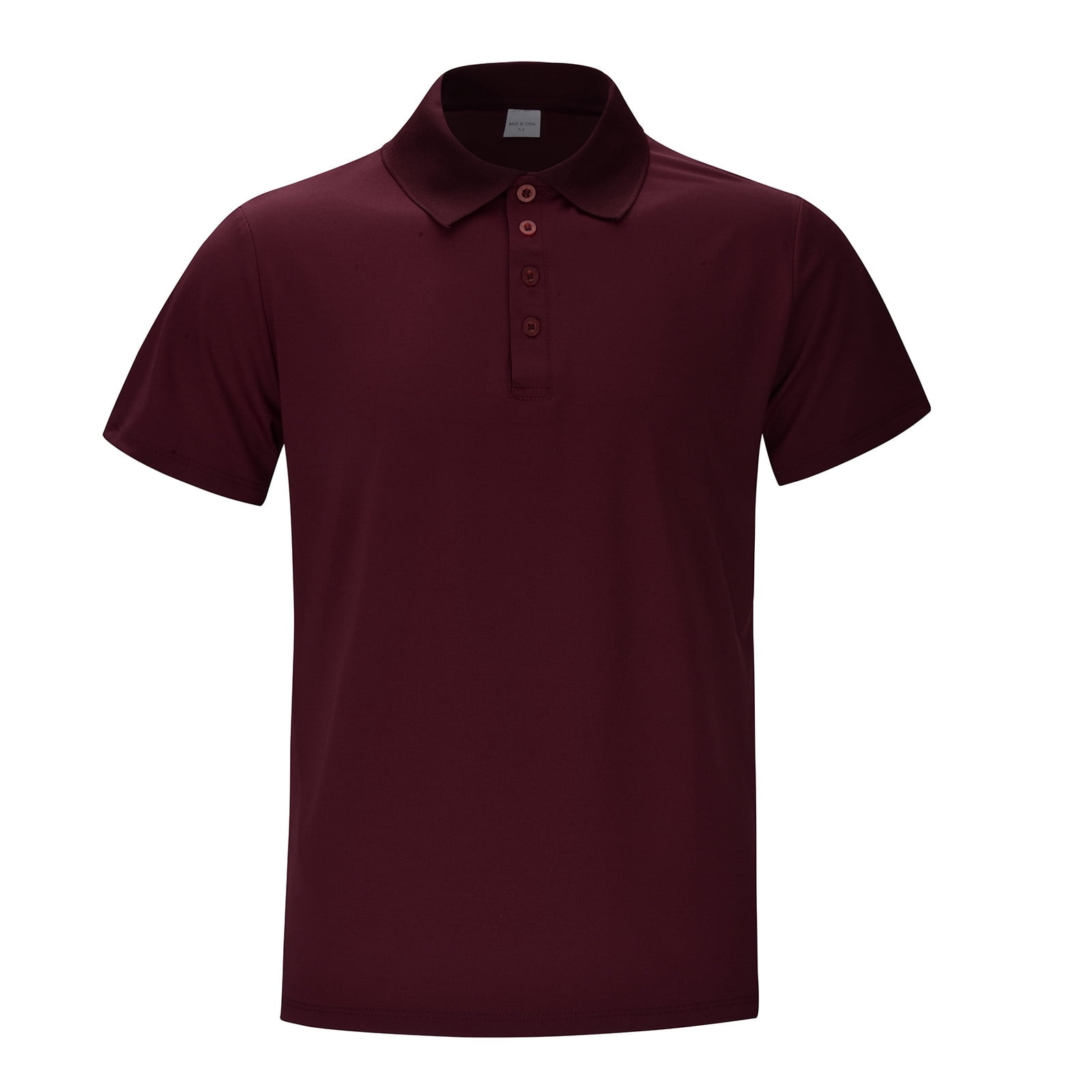 Rrunsv Golf Shirt for Men Mens Polo Shirts Short Sleeve Moisture ...