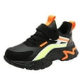 thumbnail image 1 of Rrunsv Kids/Toddler Shoes Boys Girls Breathable Sneakers Running Shoes(Toddler/Little Kids/Big Kids) Black,Size 2.5, 1 of 7