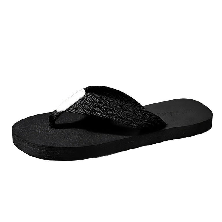 Mens arch support house slippers deals