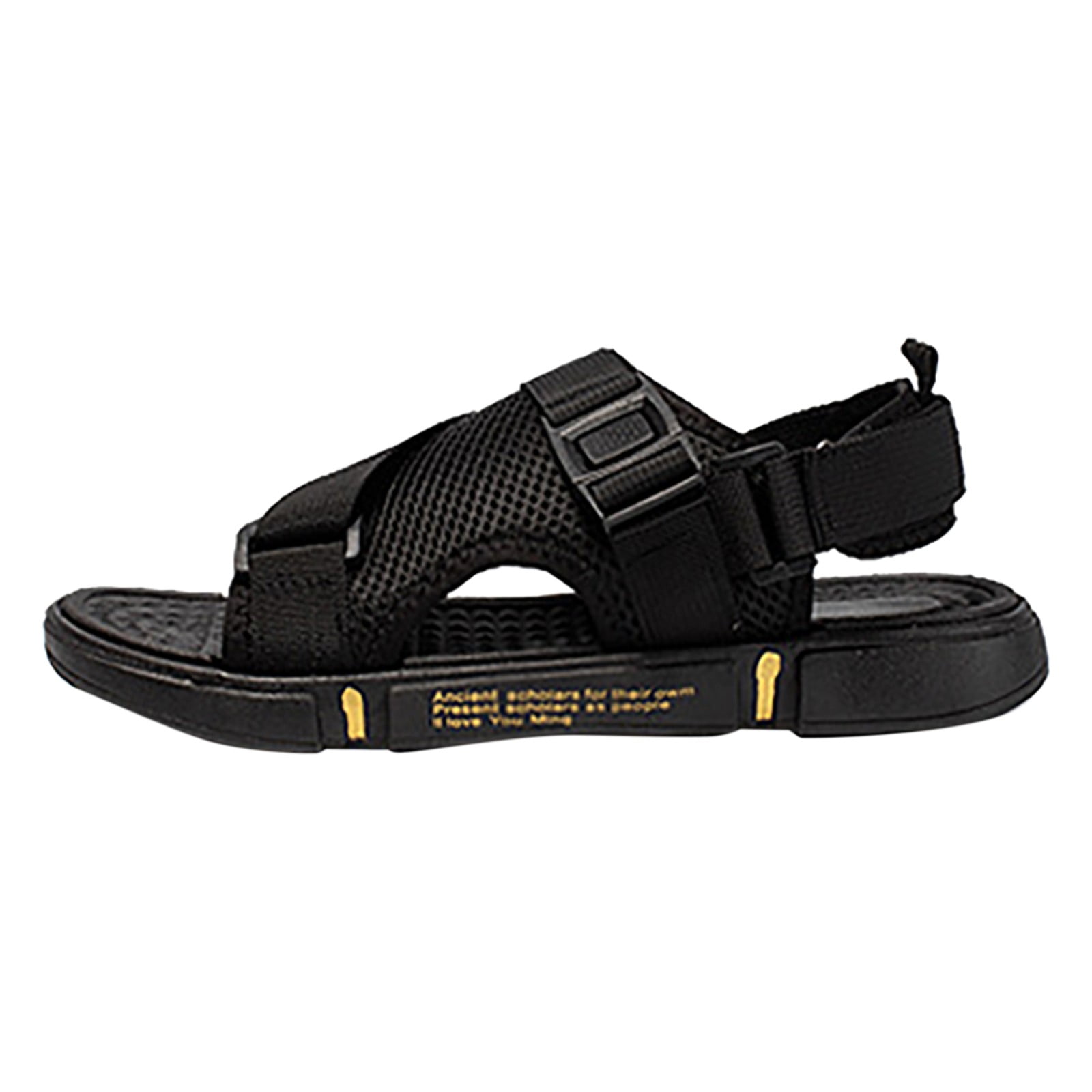 サンダル MSGM Men Sandals Black 3440MS208445 99 s-l400.jpg
