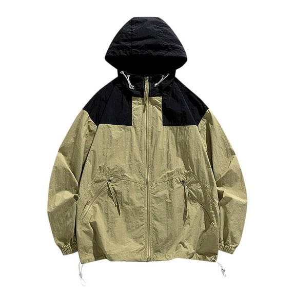 Rrunsv Men's Bomber Jacket Fashion Stylish Lightweight Windbreaker Spring Fall Casual Jackets for Men(Green,3XL)