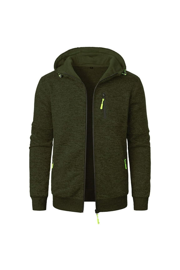 Men's Hooded Softshell Jacket Waterproof Lightweight Insulated Windbreaker Lined Rain Shell Jacket Rain Coats for Men AG,S