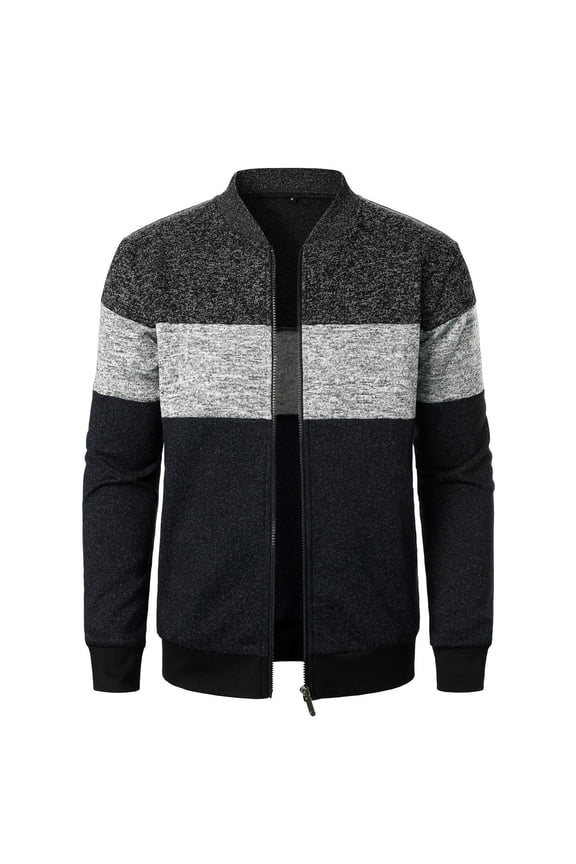 Men's Insulated Synthetic Down Puffer Jacket Winter Warm Coat Quilted Water Resistant Packable Hiking Camping Zip Up Jacket Dark Gray,L