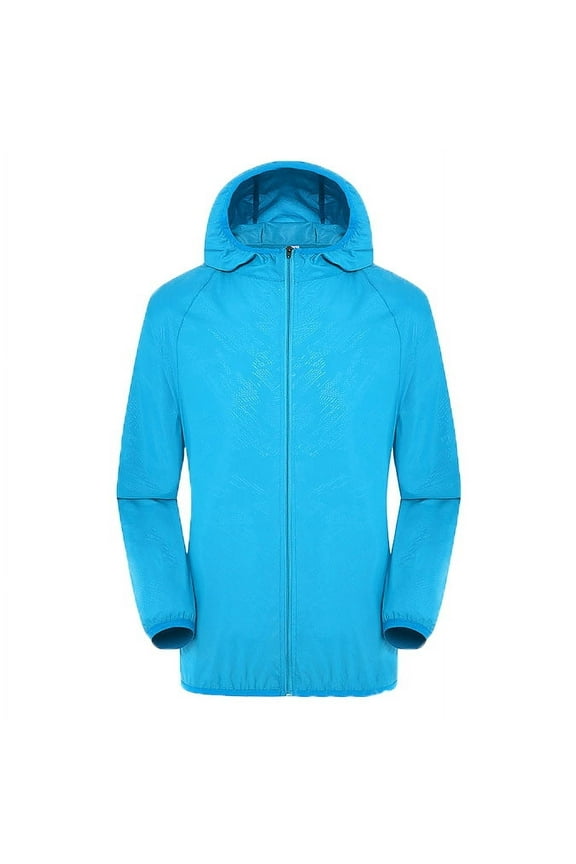 Men's Lightweight Softshell Coats Warm Fleece Lined Windbreaker Waterproof Soft Shell for Outdoor Hiking office Jacket Sky Blue,3XL