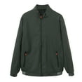 thumbnail image 1 of Rrunsv Men's Zip-Front Golf Jacket Zip Up Jackets Fleece Jackets(Grey,2XL), 1 of 5