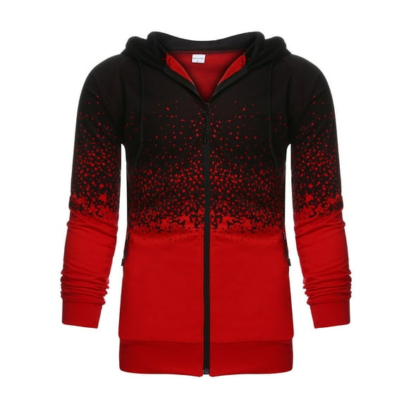 Rrunsv Mens Windbreaker Jackets Lightweight Packable Jacket,Windproof And Dustproof Jackets for Men(Red,2XL)