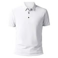 thumbnail image 1 of Rrunsv Polo Golf Shirts for Men Golf Polo Shirts for Men Short Sleeve Free Collared Tshirts White,XXXXL, 1 of 5