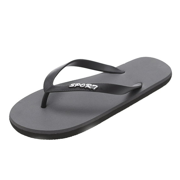Rrunsv Thong Sandals for Men Mens Flip Flop Open Toe Summer Sport Sandals Grey,44