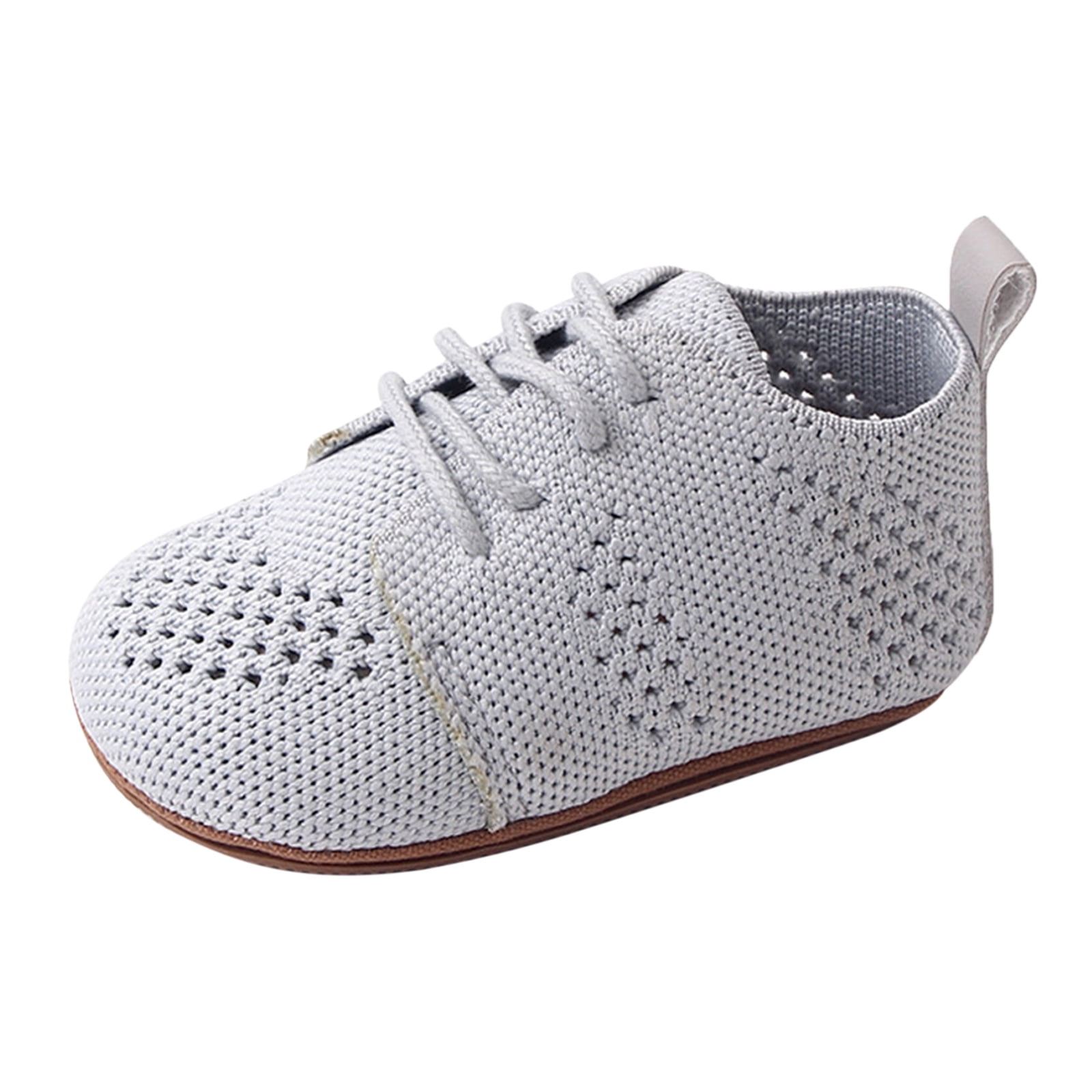 Rrunsv Walking Shoes Baby Shoes for Boys Girls Toddler First Walkers Shoes with Rubber Sole