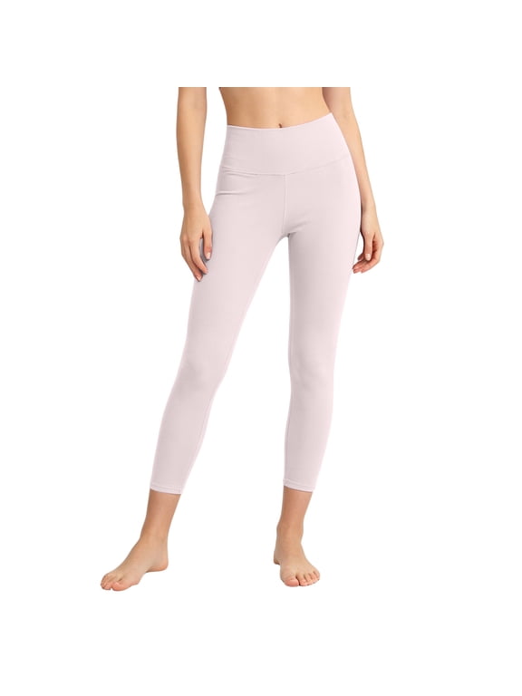 Capri Leggings for Women Plus Size Solid Color High Waist Tummy Control Soft Stretchy Yoga Workout Cropped Pants,4XL