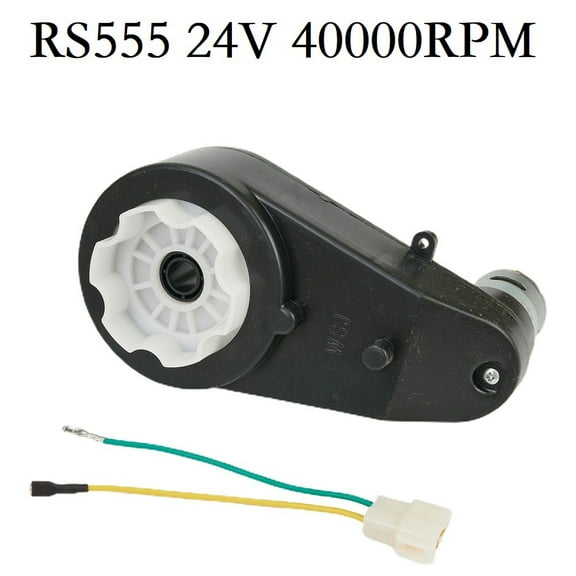 Rs550 Electric Motor Gearbox Replacement 24V Kids Car Toy Portable 40000Rpm Motor Gear Box Electric Gearbox