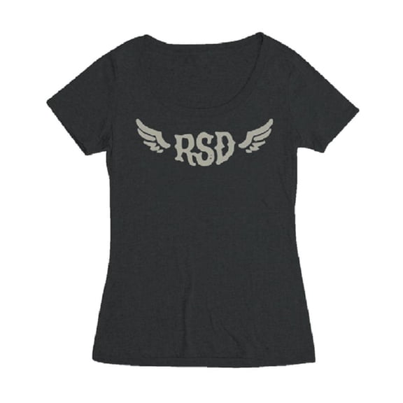 Rsd All American Scoop Womens T-Shirt (Large, Black)