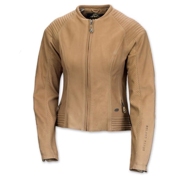 Rsd Quinn Leather Womens Jacket (Medium, Tan)