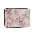 thumbnail image 1 of Rse Gold Elegant Leaf Portable Laptop Sleeve Compatible with MacBook Air Notebook Computer Case for Men Women College School Students, 1 of 7