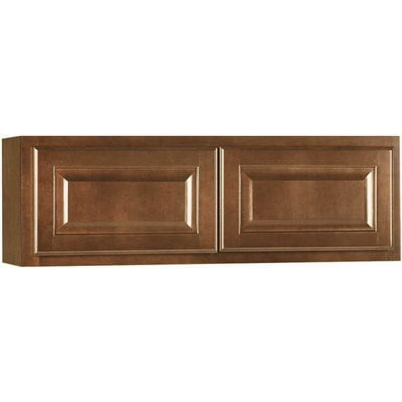Rsi Home Products Hamilton Kitchen Wall Bridge Cabinet, Fully Assembled, Raised Panel, Cafe, 36X12X12 In. - 2478172
