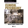 thumbnail image 1 of Pre-Owned Handbook Of Research Methods In Clinical Psychology, Paperback by Roberts, Michael C. (EDT); Ilardi, Stephen S. (EDT), ISBN 1405132795, ISBN-13 9781405132794, 1 of 1