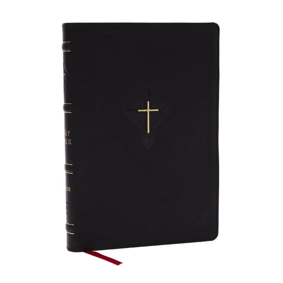 Rsv2ce, Thinline Large Print Catholic Bible, Black Leathersoft, Comfort Print, (Hardcover)