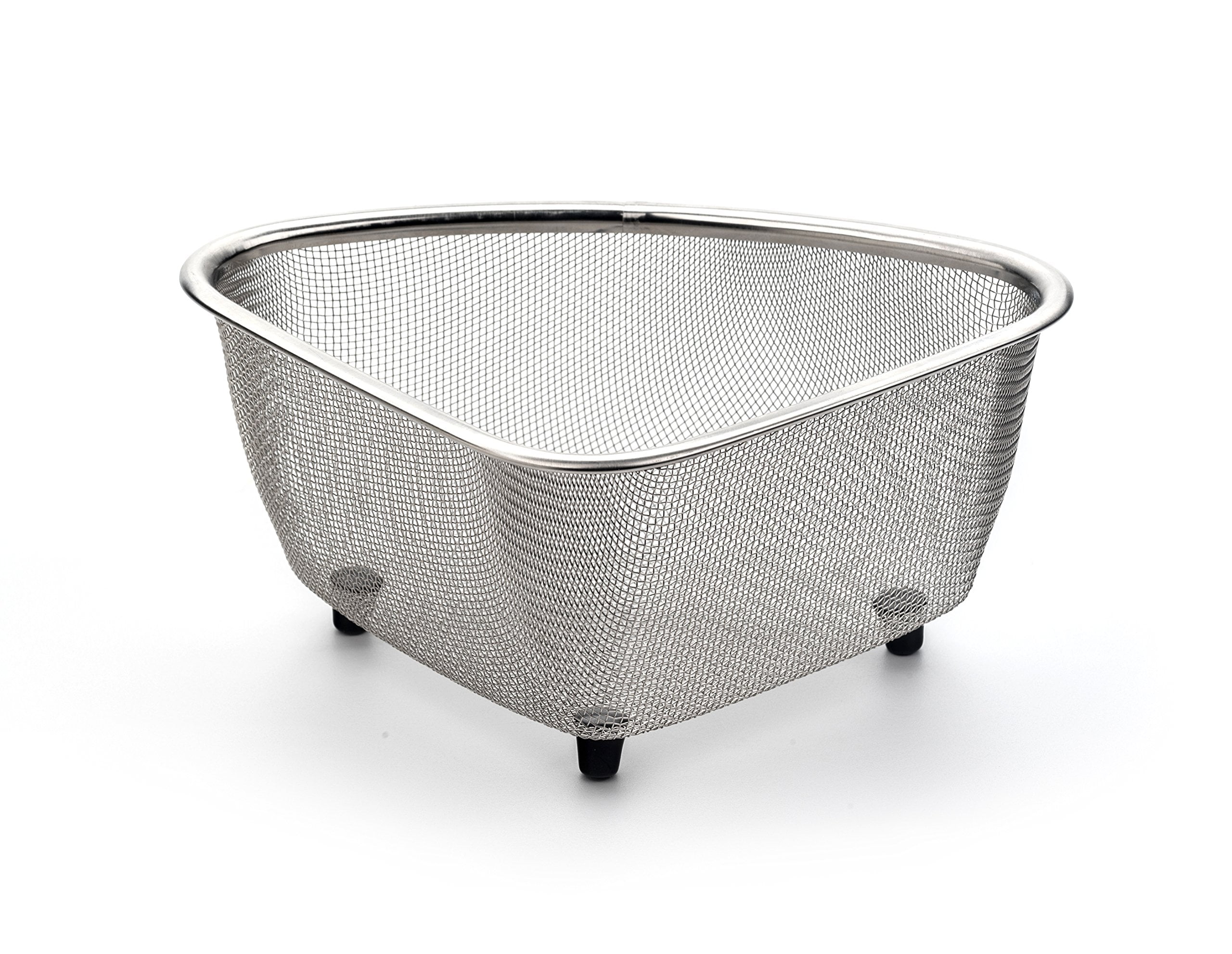 Stainless Steel In-Sink Mesh Colander Basket, 3 Quart