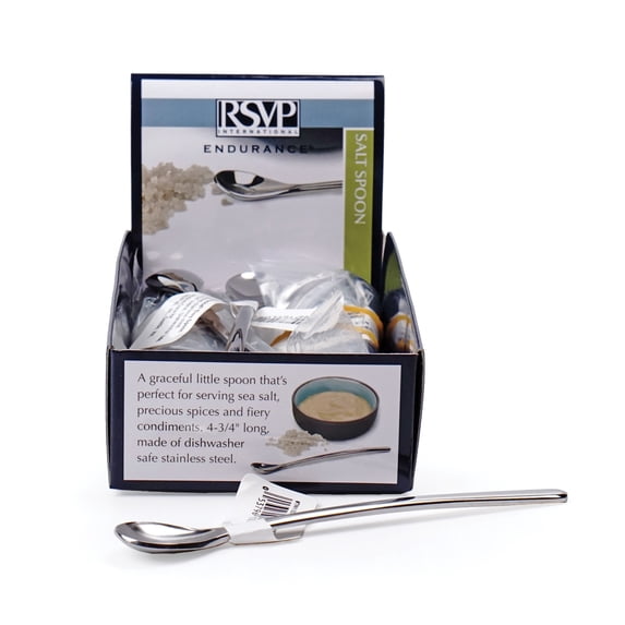 Rsvp International Salt/Condiment Spoon - 24 Pc Cdu