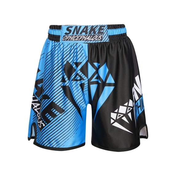 Rswnyirn Kids Boxing Kickboxing Shorts MMA Martial Arts Bottom Sport Underpant Type F 7-8