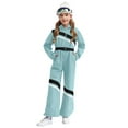 thumbnail image 1 of Rswnyirn Kids Snowsuits Girls Ski Suits Jackets Jumpsuits Waterproof Skiing Snowboarding Jumpsuits Light Green 12, 1 of 7