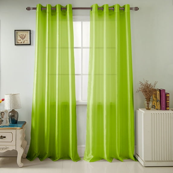 Rt Designers Collection Nancy Faux Silk Curtain Panel;54 X 84 Inch