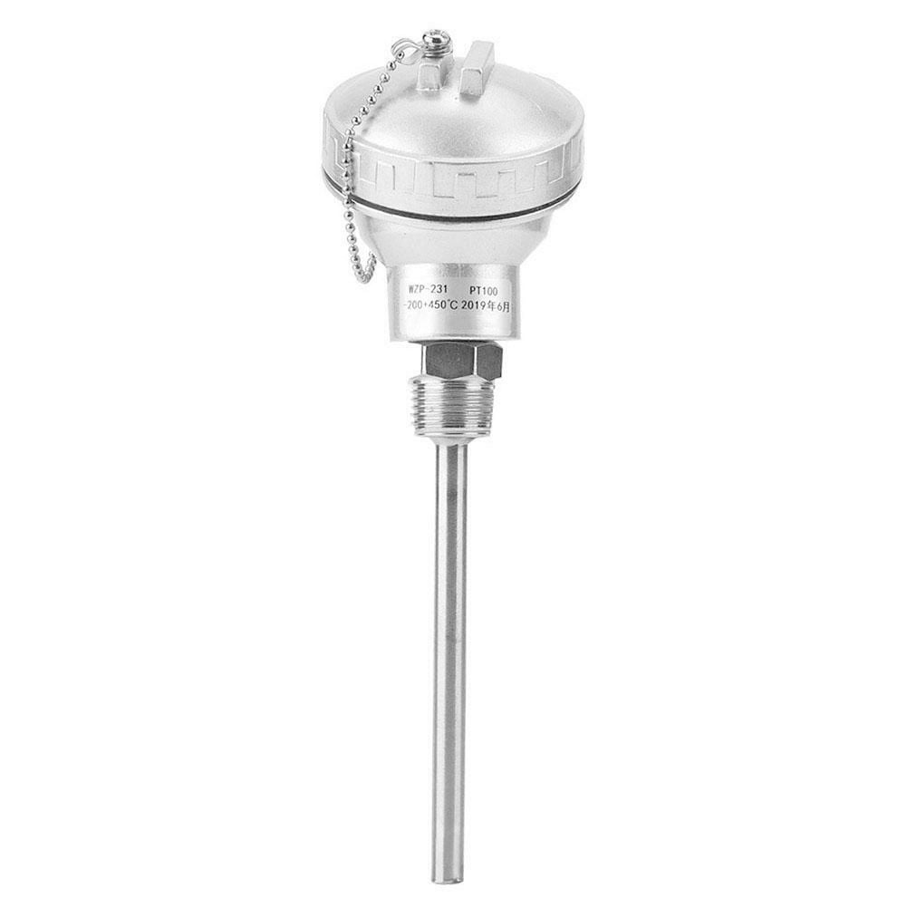 RTD PT100 Temperature Sensor Probe 1/2" NPT Thread Thermocouple
