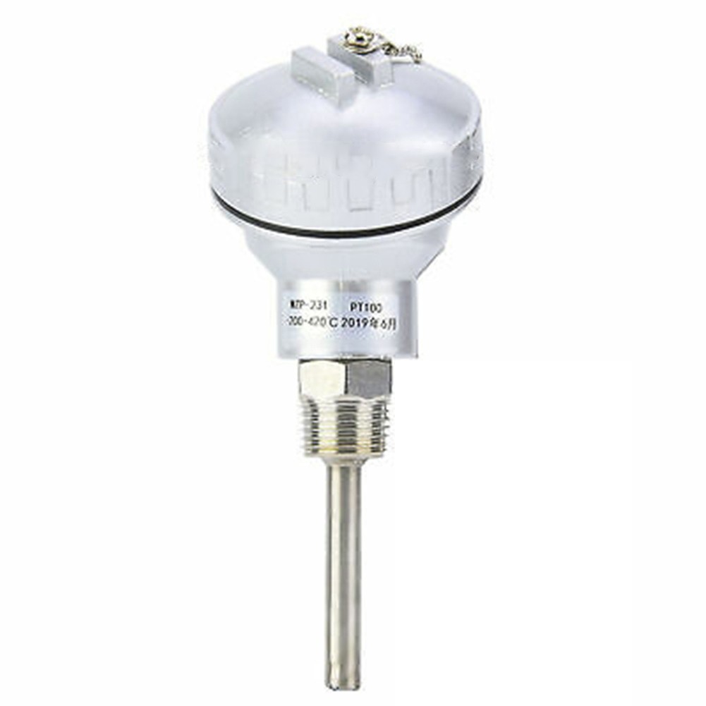 Rtd Pt100 Temperature Sensor Probe 3/4\" Npt Thread Thermocouple