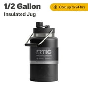 Rtic Half Gallon SS Jug, Black