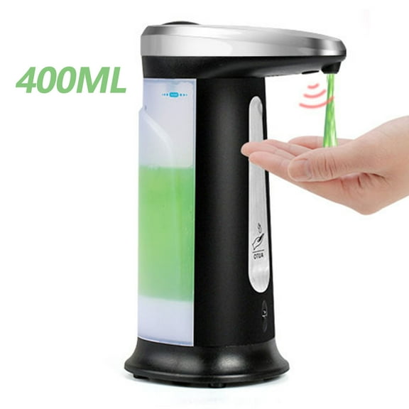 Rtmgob Automatic Soap Dispenser, 14oz/350ml Soap Dispenser Touchless for Bathroom, Kitchen, Hand Free Soap Dispenser, Liquid Soap Dispenser for Kitchen, Hotel, School
