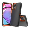 thumbnail image 1 of Rtmgob Motorola Moto G Power 5G (2023) Shockproof 3 in 1 Protective Full Body Rugged Orange, 1 of 5