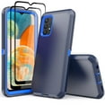thumbnail image 1 of Rtmgob Samsung Galaxy A23 5g Phone Case with Screen Protector(2 Pack), Dual Layer Heavy Duty Drop Protection Cover for Galaxy A23 5G, Dark Blue, 1 of 5