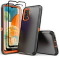 thumbnail image 1 of Rtmgob Samsung Galaxy A23 5g Phone Case with Screen Protector(2 Pack), Dual Layer Heavy Duty Drop Protection Cover for Galaxy A23 5G, Orange, 1 of 5