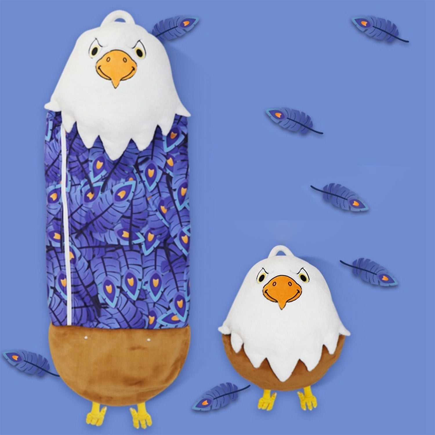 Rtmgob Sleeping Bags for Kids, Outdoor Camping Sleeping Bag, 2 in 1 Nap