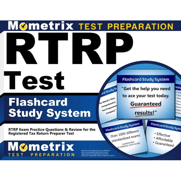 Rtrp Test Flashcard Study System : Rtrp Exam Practice Questions & Review for the Registered Tax Return Preparer Test (Cards)