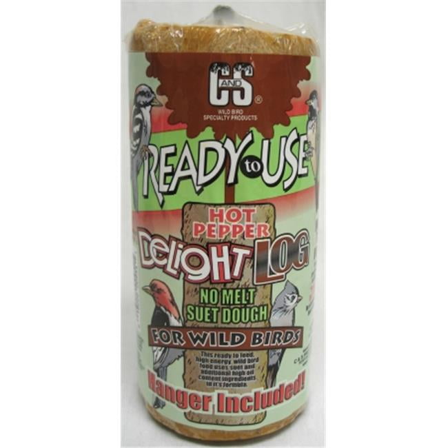 Rtu Hot Pepper Delight Suet Log Hot Pepper 2 Pound CS08954