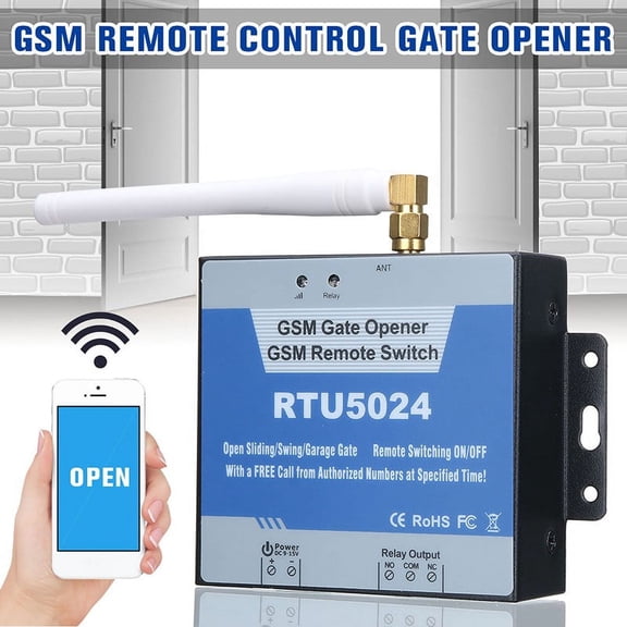 Rtu5024 Gsm Opener Relay Switch Phone Wireless Remote Control Door Access