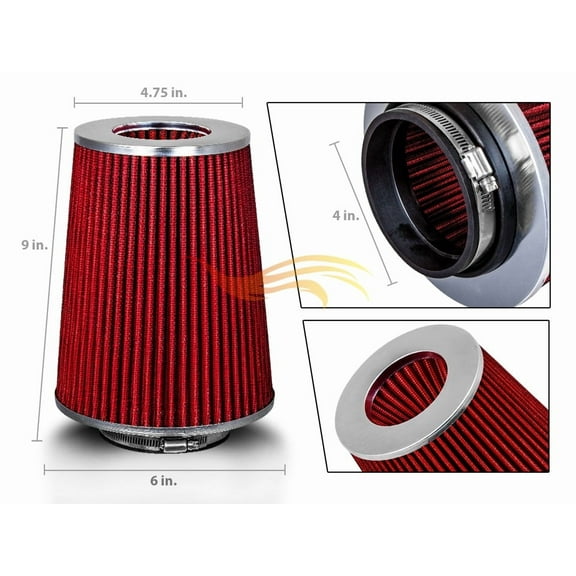 Rtunes Racing AFL4R Washable Cotton Gauze Engine Air Filter