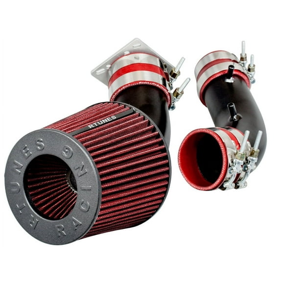 Rtunes Racing Black Cold Air Intake for 88-95 Toyota 4Runner / Tacoma / Pickup / T1000 3.0L V6