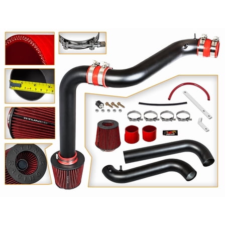 Rtunes Racing Black Cold Air Intake for 90-93 Honda Accord