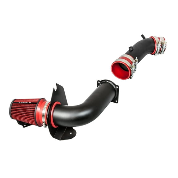 Rtunes Racing Black Cold Air Intake for 99-04 Ford Mustang 3.8L V6