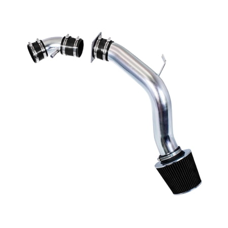 Rtunes Racing Cold Air Intake Airflow Induction Kit + Filter Combo BLACK Compatible For 02-06 Altima 2.5L